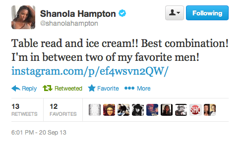 Shanola Tweet